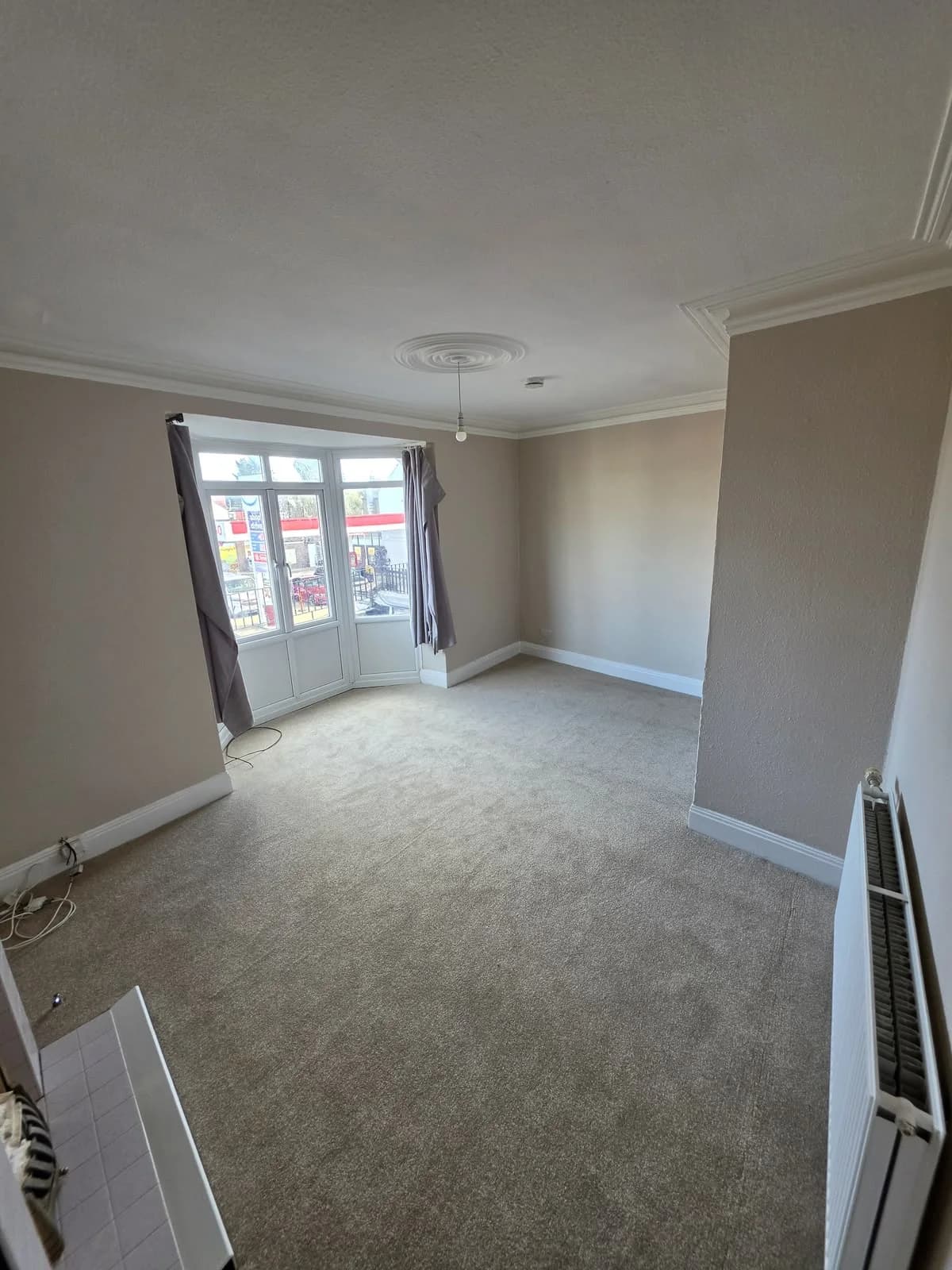 Lancaster Road living-wide after renovation