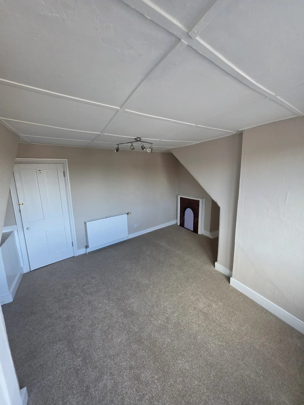 Lancaster Road loft-fireplace after renovation